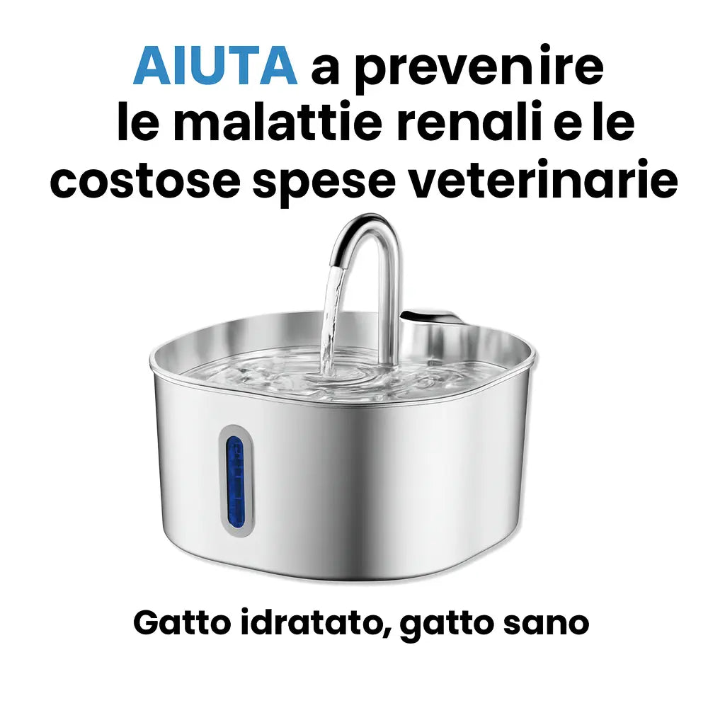 Proteggi il tuo gatto da disidratazione e emergenze urinarie con H2Opurrify